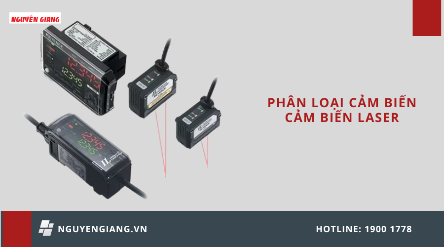 Phân loại cảm biến laser hiện đang được dùng phổ biến