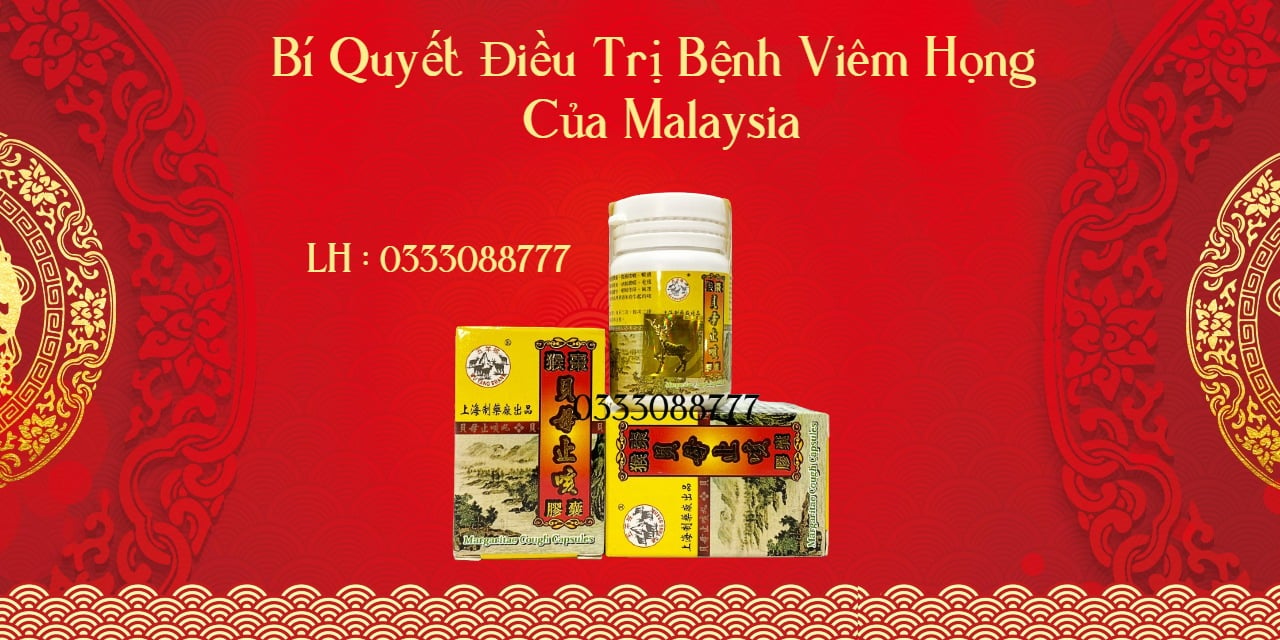 Thuốc ho Margaritae Cough Capsule