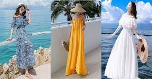 Những mẫu váy maxi đi biển cực xinh các nàng không nên bỏ qua