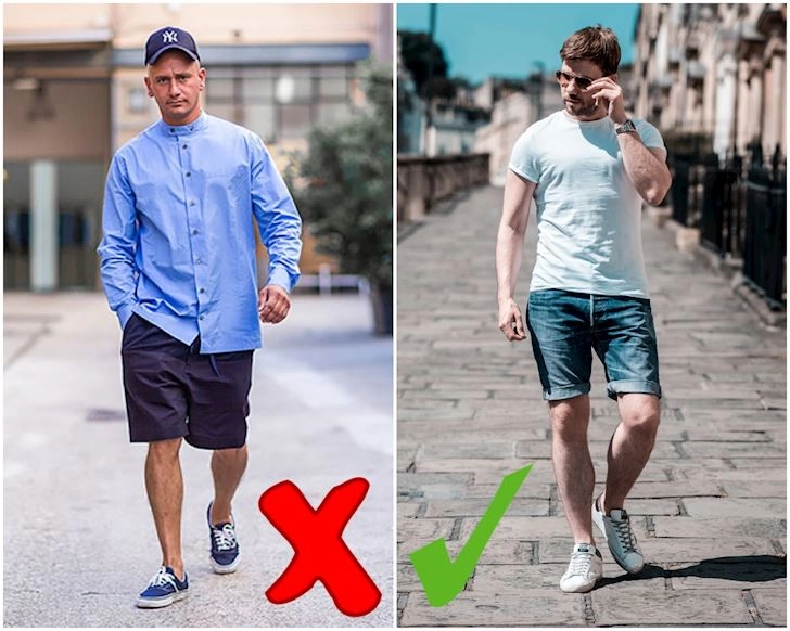 5 sai lầm cần tránh để mặc đẹp cùng quần short nam kaki – COUPLE TX