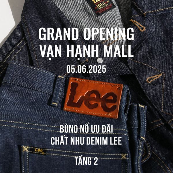 Lee Jeans Chính Thức Đổ Bộ Vạn Hạnh Mall