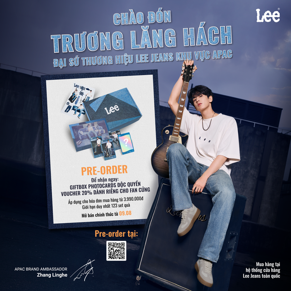 Pre-order Nhận Giftbox Photocards Trương Lăng Hách Độc Quyền Và Voucher 20%