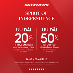 Skechers | Deal đỉnh cho ngày lễ - Style hết nấc tại Skechers