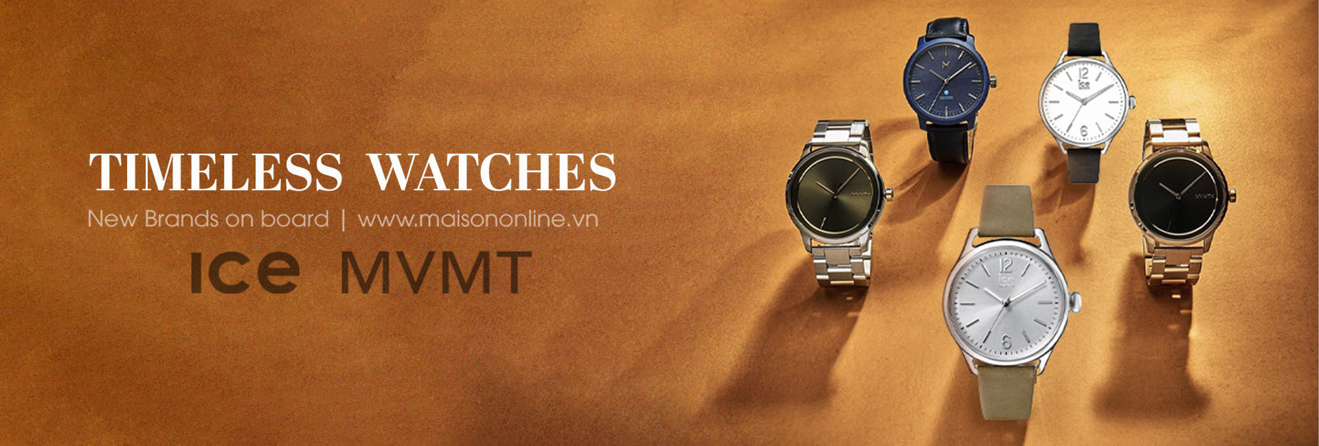 New watch brands: ICE & MVMT