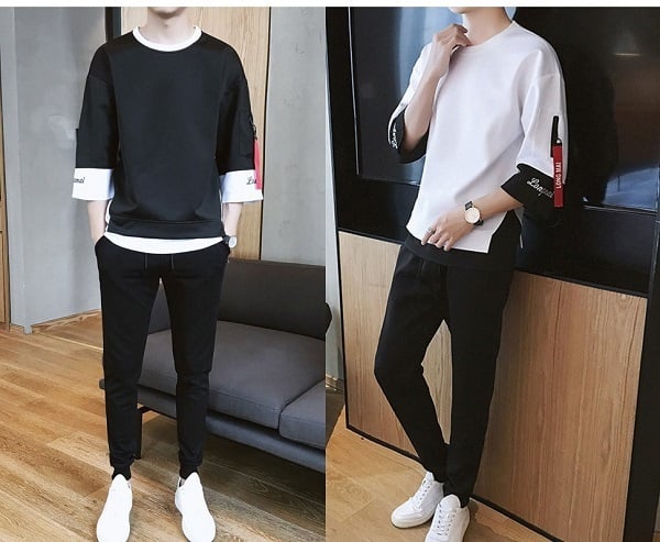 Quần Jean mix cùng áo sơ mi trơn oversize