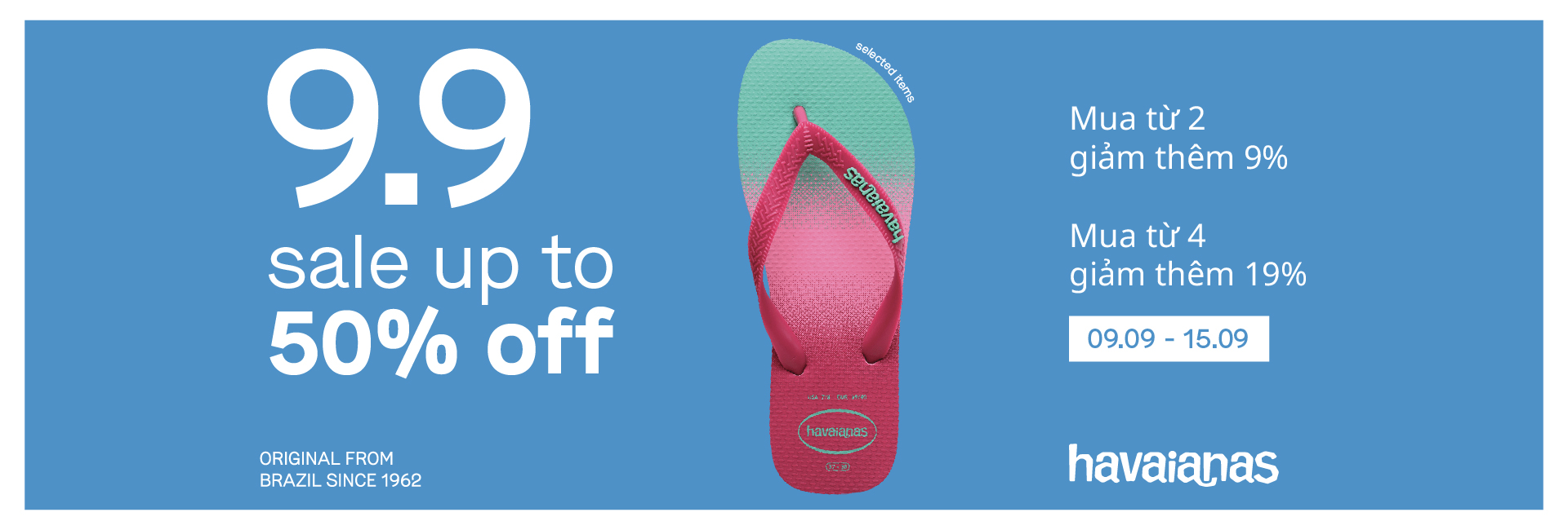 Havaianas - Double Day 09.09