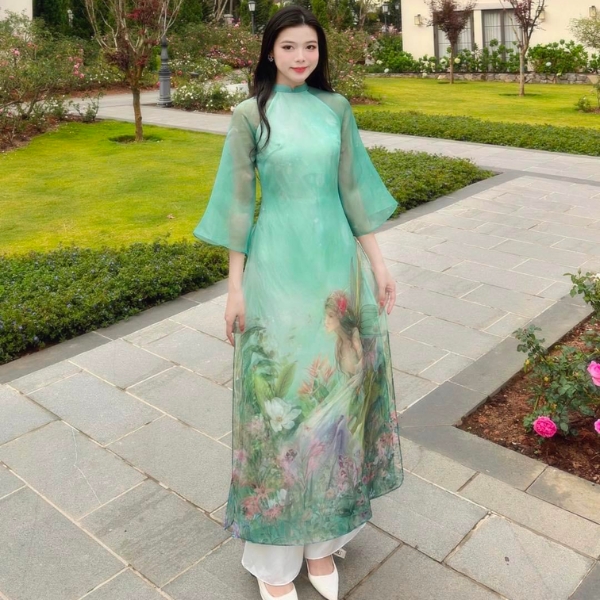 Áo dài cách tân in 3D