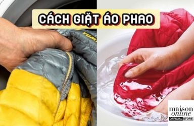 Một số lưu ý khi giặt áo phao lông vũ cho chị em