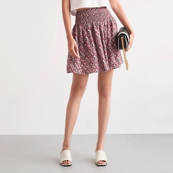 Sét Bộ Hot Trend Chân Váy Hoa Nhí Phối Áo Len Gân Và Áo Hai Dây Sang Chảnh  TTSA0671 | Lazada.vn