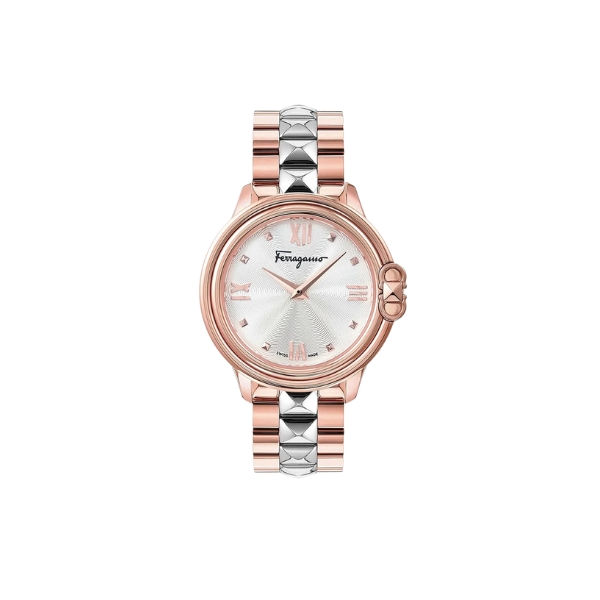Đồng hồ sang trọng, đẳng cấp Ferragamo Studmania 34mm
