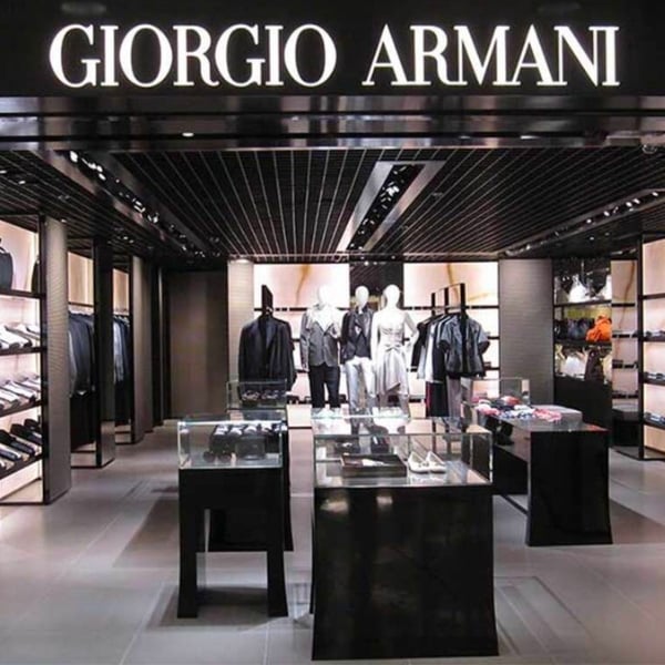 Giày tây nam thương hiệu Giorgio Armani