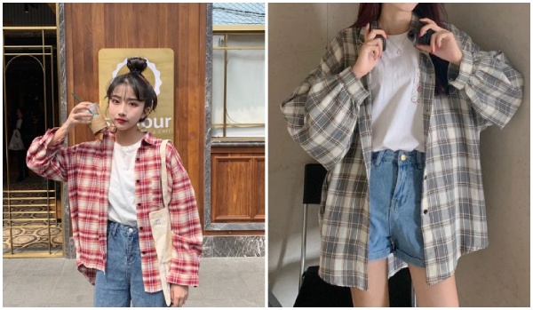 Phong cách cá tính cùng quần Short ngắn kết hợp với áo ba lỗ và áo sơ mi
