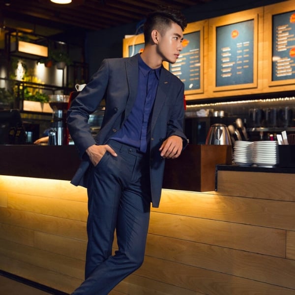 Lịch lãm với bộ suit
