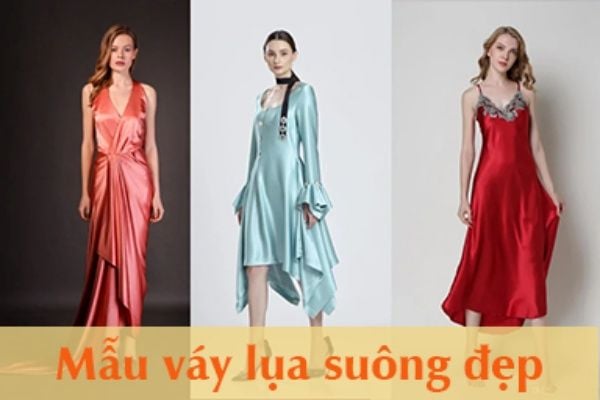 Đầm Lụa Nữ Cổ Thuyền Váy Lụa Dáng Suông Dự Tiệc Ngắn Tay Có Dây Đai Thắt Eo  Tôn Dáng Thiết Kế HT TRENDY STORE  Lazadavn
