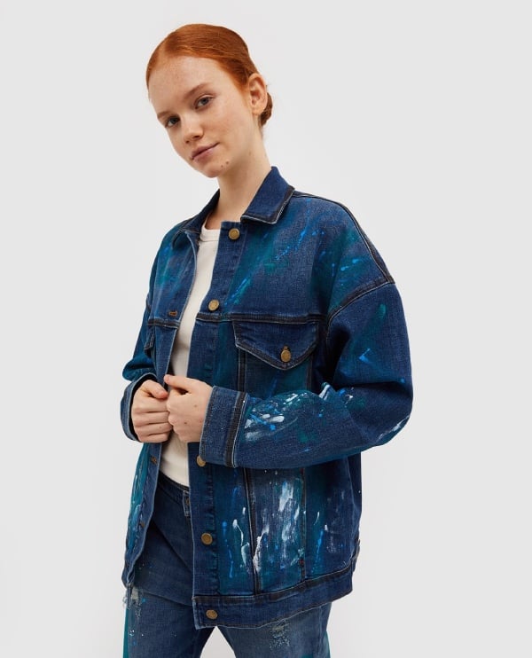 áo khoác denim nữ