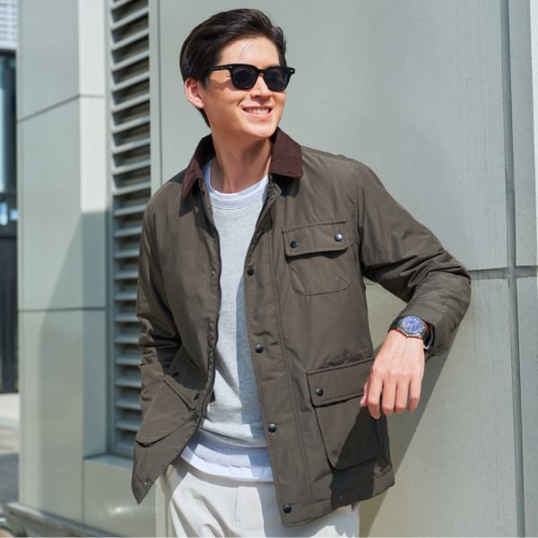 Phối với bomber jacket