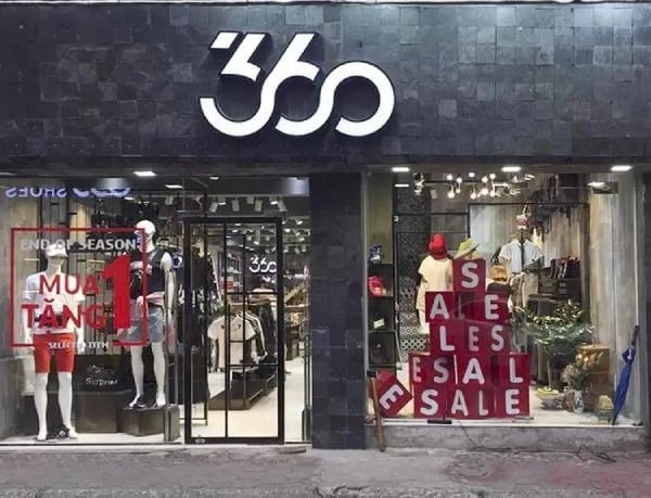 Cửa hàng 360 Boutique có không gian đẳng cấp và sang trọng