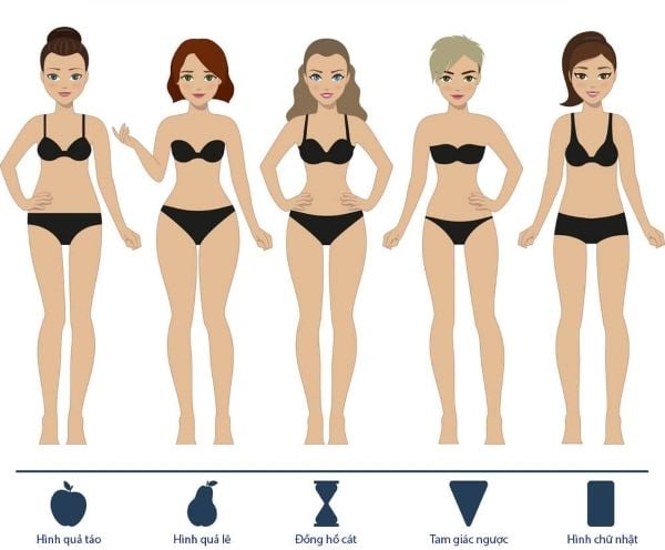 Chọn size đầm nữ theo vóc dáng người