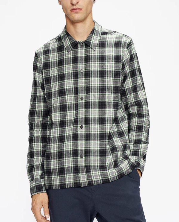 Áo sơ mi kẻ sọc, quần âu - tri thức, điển trai