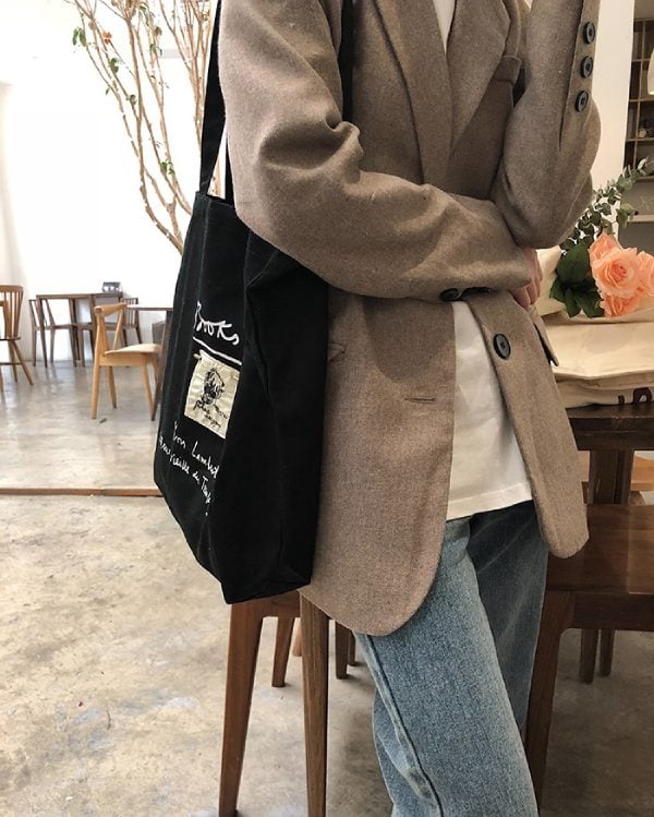 MLB Monotive Coated Canvas Vertical Tote Bag