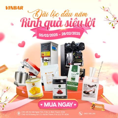 ⭐ ĐÃI LỘC ĐẦU NĂM - RINH QUÀ SIÊU LỜI ⭐
