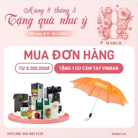 MÙNG 8 THÁNG 3 - TẶNG QUÀ NHƯ Ý