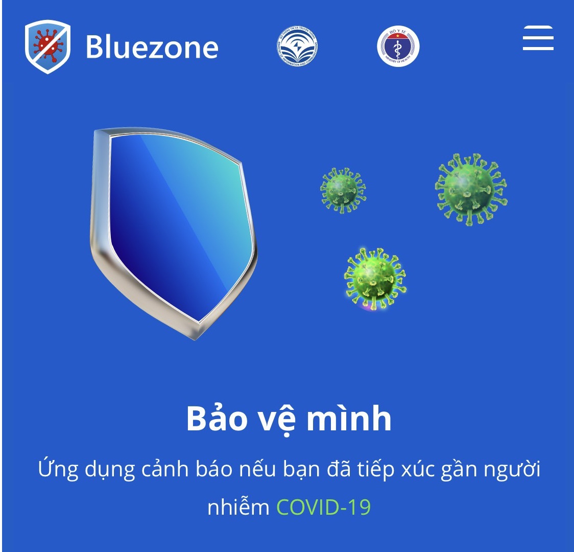 Cài ứng dụng Bluezone để được cảnh báo nguy cơ lây nhiễm COVID-19, giúp bảo vệ bản thân và gia đình
