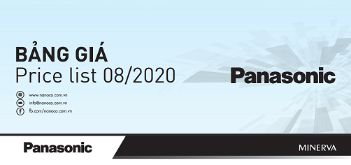 Catalogue và bảng giá mới tháng 8 Panasonic | Catalogue led Rạng Đông mới nhất