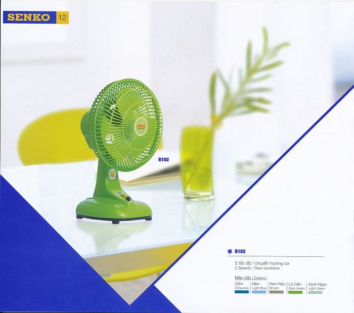 Catalogue Bảng giá quạt Senko 2022. Nhà phân phối, đại lý Senko - HTTLE