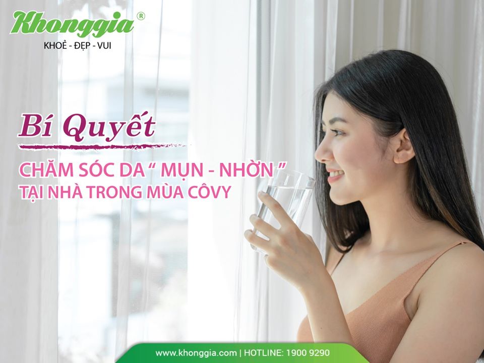 LƯU Ý KHI LÀM SẠCH DA DẦU MỤN MÙA COVID