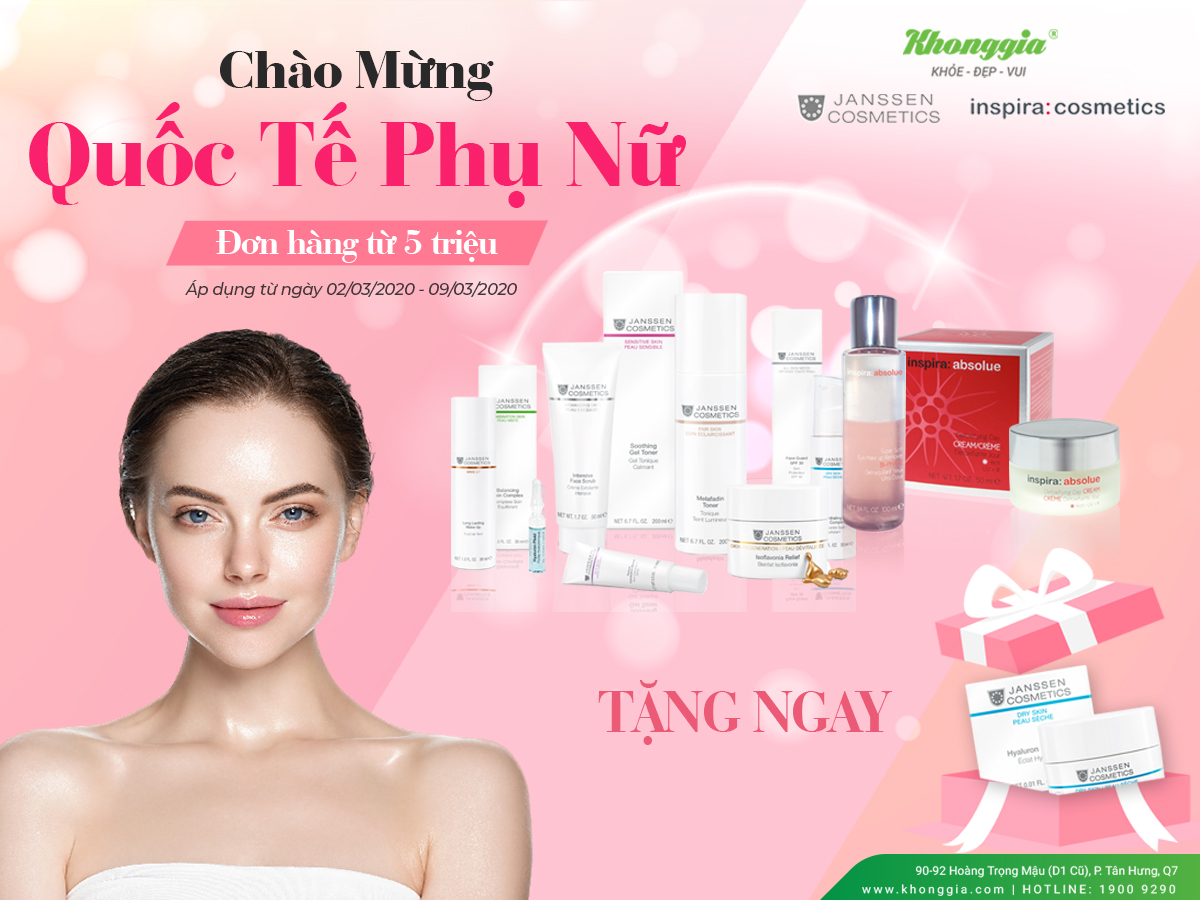 CHƯƠNG TRÌNH KHUYẾN MÃI MỪNG NGÀY QUỐC TẾ PHỤ NỮ