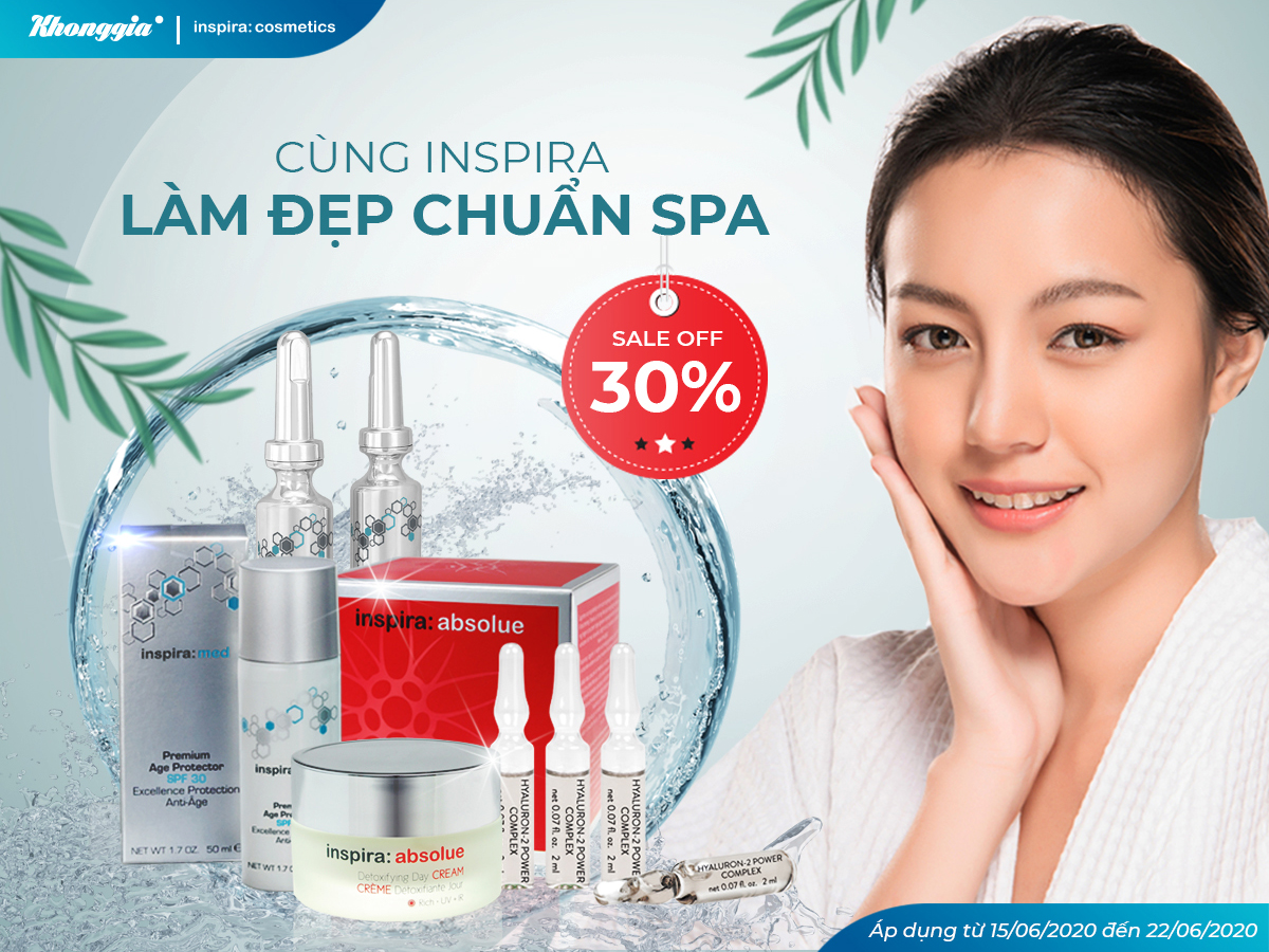 CÙNG INSPIRA - LÀM ĐẸP CHUẨN SPA