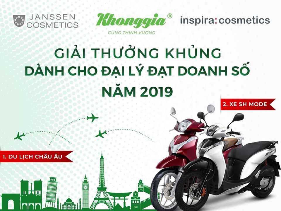 CHÍNH SÁCH ƯU ĐÃI DÀNH CHO ĐAI LÝ ĐẠT DOANH SỐ 2019 CỦA KHÔNG GIÀ