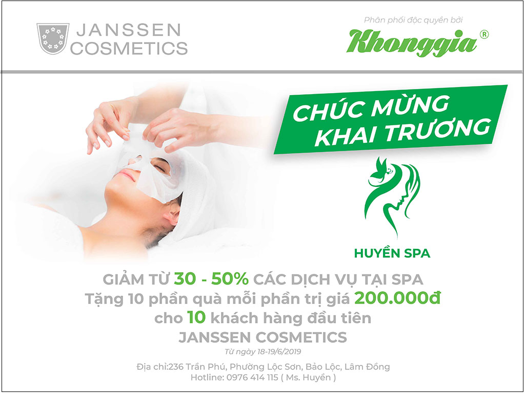 KHAI TRƯƠNG HUYỀN SPA - KHUYẾN MÃI CỰC HOT!