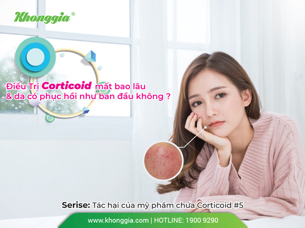 DA NGHIỆN CORTICOID -CHỮA ĐƯỢC KHÔNG