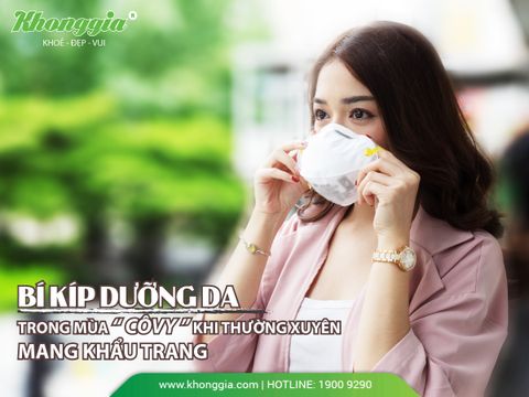 BÍ KÍP DƯỠNG DA DẦU MỤN MÙA DỊCH