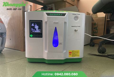 Máy tạo Oxy DEDAKJ DE-2AW – Giải pháp cung cấp oxy an toàn tại nhà