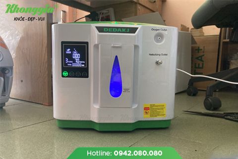 Máy tạo Oxy DEDAKJ DE-2AW – Giải pháp cung cấp oxy an toàn tại nhà
