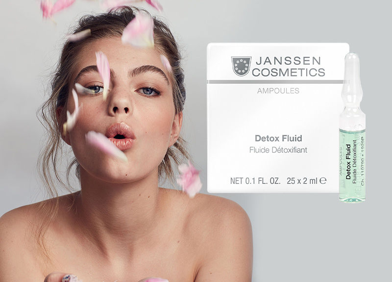 Loại bỏ hoàn toàn độc tố trên da với Detox fluid