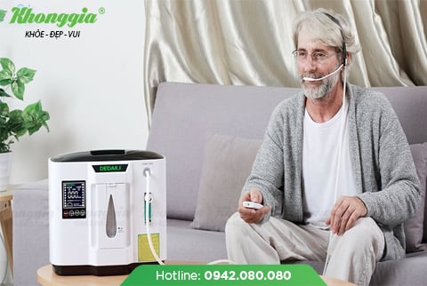 Máy tạo oxy cấp tốc tại nhà DEDAKI DE-1A