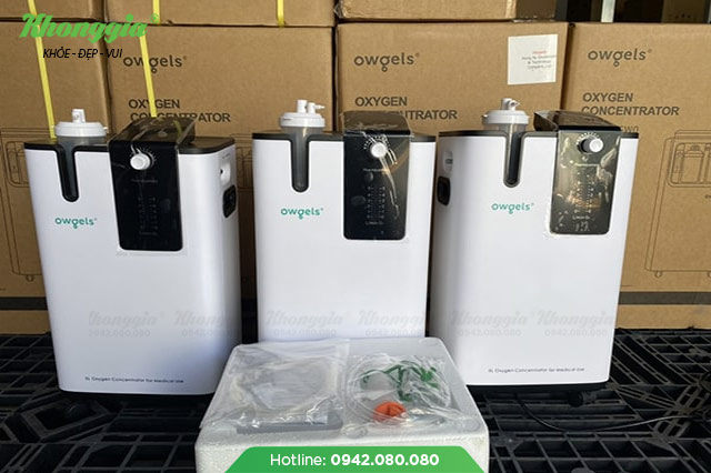 Máy tạo oxy 10 lít OWGELS – Giải pháp cung cấp oxy thay thế cho bệnh nhân
