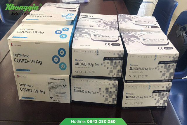 Địa chỉ mua bộ Kit Test nhanh Covid 19 AG HUMASIS chính hãng