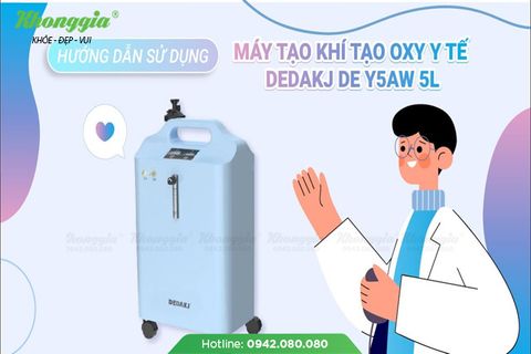 Công nghệ tách khí PSA tiên tiến nhất hiện nay của máy tạo oxy DEDAKJ DE-Y5AW