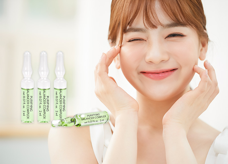 Tạm biệt mụn nhờ tinh chất kiểm soát nhờ trên da