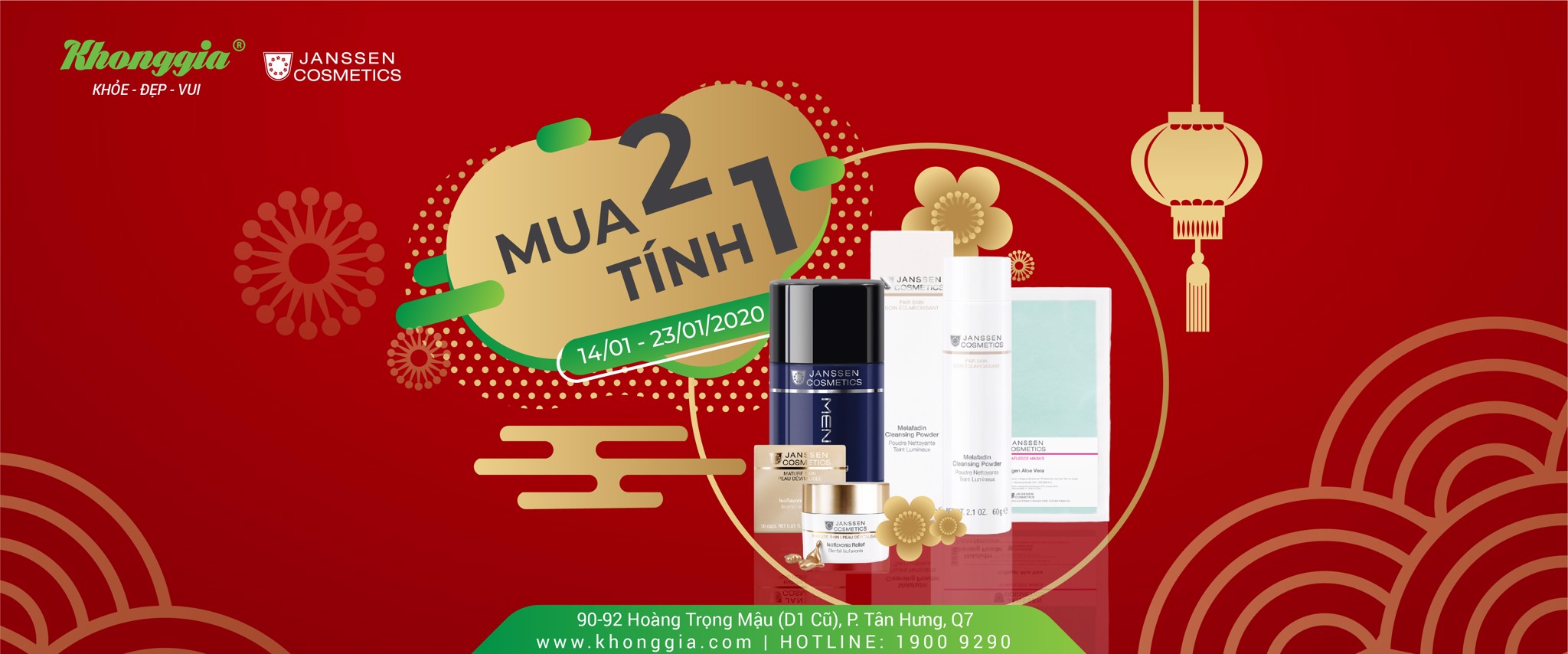 MỪNG XUÂN CANH TÝ 2020 - MUA 2 TÍNH TIỀN 1