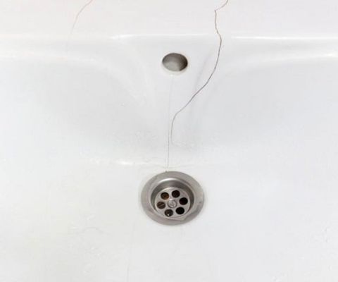 Bồn rửa mặt bị nứt - Nguyên nhân và cách xử lý