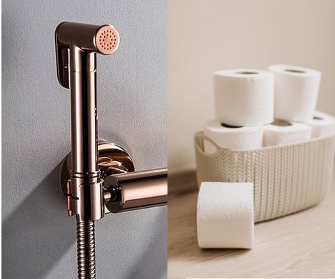 Nên dùng vòi xịt hay giấy vệ sinh để giữ gìn vệ sinh cơ thể?