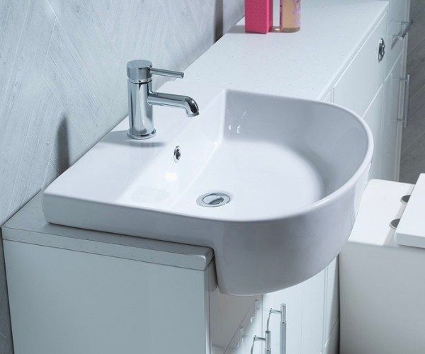 Phân loại chậu lavabo dương vành