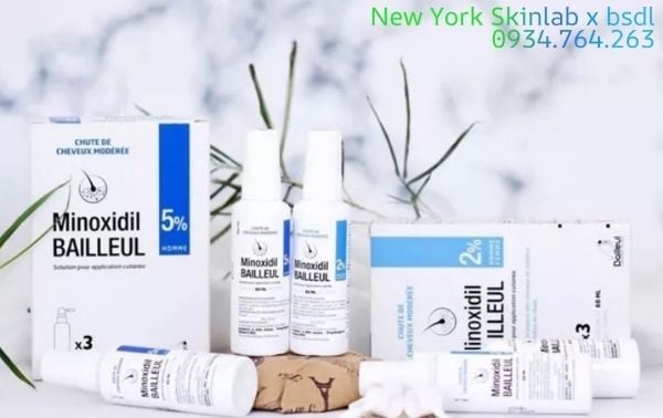 Cch dng Bailleul Minoxidil 5% Php Thuc mc tc hiu qu  New York  Skinlab x bsdl