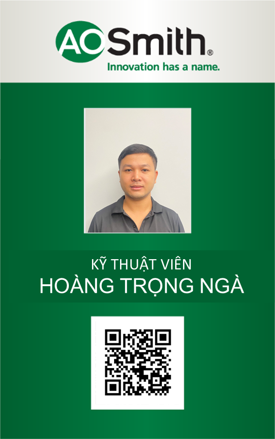Kỹ thuật viên HOÀNG TRỌNG NGÀ - Hà Nội